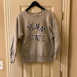 Champion Gray Reverse Weave Sweatshirt, Small, gently worn.